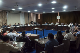 Imagem: CONSUNI aprovou acordo de cooperação com a Prefeitura de Fortaleza (Foto: Viktor Braga/UFC)