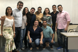 Imagem: Foto da equipe do Laboratório da Biologia da Cicatrização, Ontogenia e Nutrição de Tecidos (LABICONTE)