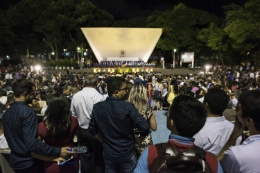 Imagem: As solenidades em Fortaleza ocorrem na Concha Acústica da Reitoria (Foto: Viktor Braga/UFC)