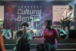 Imagem: A organização do evento fornecerá aos estudantes voluntários que participarem da produção do Corredor Cultural Benfica certificação extensionista referente à carga de até 80 horas (Foto: Jr. Panela/UFC)