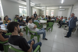 Imagem: Reitor da UFC na abertura do curso