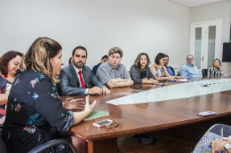 Imagem: Profª Beatriz Rego, presidente da Comissão: "Seremos a voz da UFC em questões relacionadas aos direitos humanos" (Foto: Ribamar Neto/UFC)