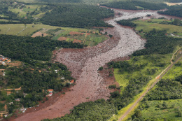 Imagem: Lama em Brumadinho (MG)