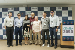 Imagem: Seminário congregou comunidade acadêmica da UFC e integrantes do Governo do Estado (Foto: Viktor Braga/UFC)