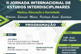 Imagem: Cartaz do evento com informações