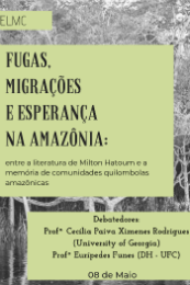 Imagem: Participam como palestrantes os professores Cecília Paiva Ximenes Rodrigues, do Departamento de Línguas Românicas da Universidade da Georgia (Estados Unidos), e Eurípedes Funes, do Departamento de História da UFC