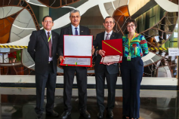 Entrega da honraria ocorreu na Câmara dos Deputados, em Brasília