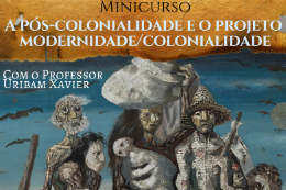 Imagem: Cartaz do minicurso