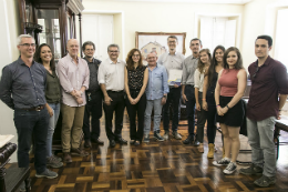 Imagem: Participantes da reunião