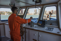 Imagem: Parte interna do barco Argo Equatorial