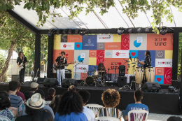 Imagem: Apresentação de banda na V Mostra ICA