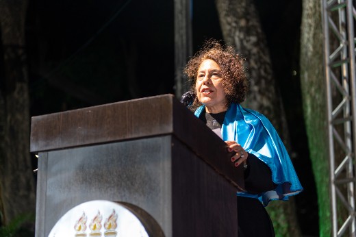 Oradora docente Profa. Roselane Gomes