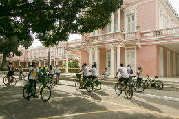 Imagem: Um dos eventos paralelos discutirá o que as políticas cicloviárias em Copenhague (Dinamarca) e Fortaleza (Brasil) têm em comum (Foto: Viktor Braga/UFC)