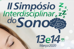 Imagem: cartaz com informações do evento e foto do rosto de uma mulher dormindo