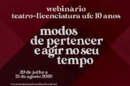 Imagem: As atividades do webinário incluem rodas de conversa e uma diversidade de propostas artísticas (Imagem: Divulgação)