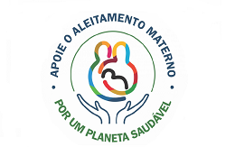 Imagem: logomarca da Semana Mundial do Aleitamento Materno