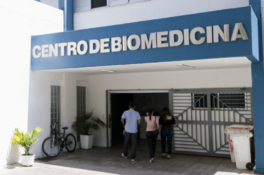 Imagem: Fachada do Núcleo de Biomedicina (NUBIMED)