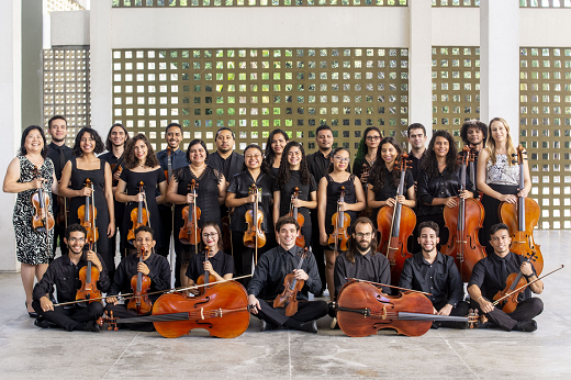 Imagem: A Camerata da UFC preparou um repertório com músicas eruditas e populares (Foto: Divulgação)