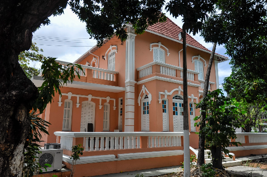 Imagem: fachada da Casa de Cultura Alemã