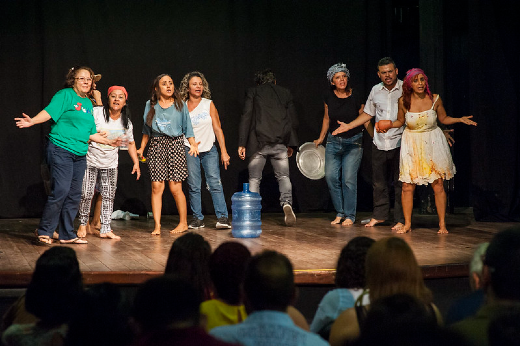 Imagem: apresentação de teatro