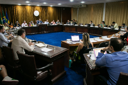 Imagem: reunião do CONSUNI