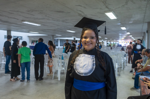 Imagem: Ludimila Lima, concludente de Engenharia de Produção