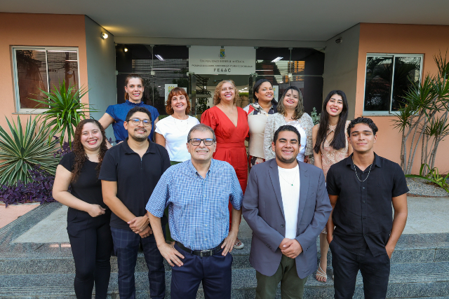 Imagem: Membros do curso de graduação em Secretariado Executivo da UFC
