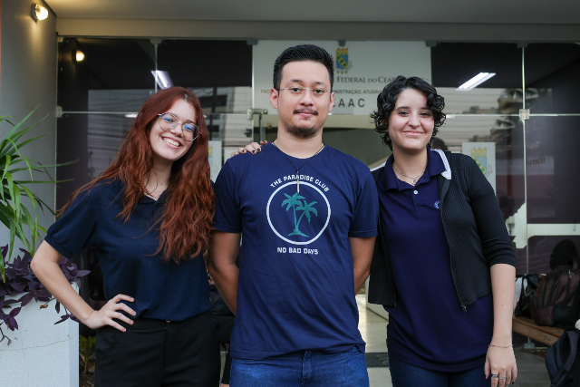 Imagem: estudantes do curso de Secretariado Executivo da UFC