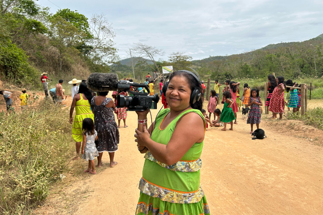 Imagem: A cineasta indígena Sueli Maxakali