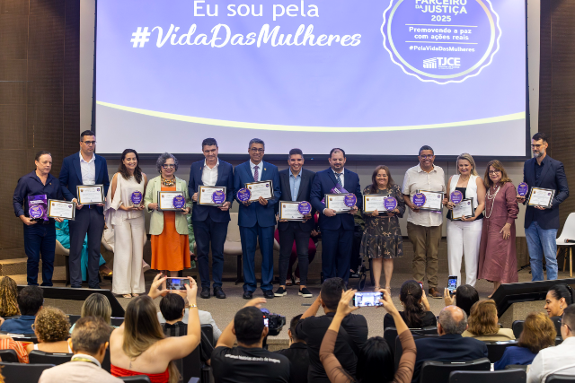  Imagem: A ação promovida pelo Tribunal de Justiça do Ceará (TJCE) aconteceu na Federação das Indústrias do Estado do Ceará (Fiec)