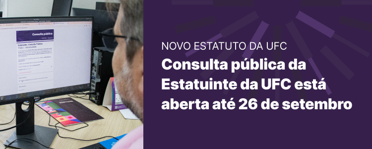 Clique e saiba como participar da consulta pública.